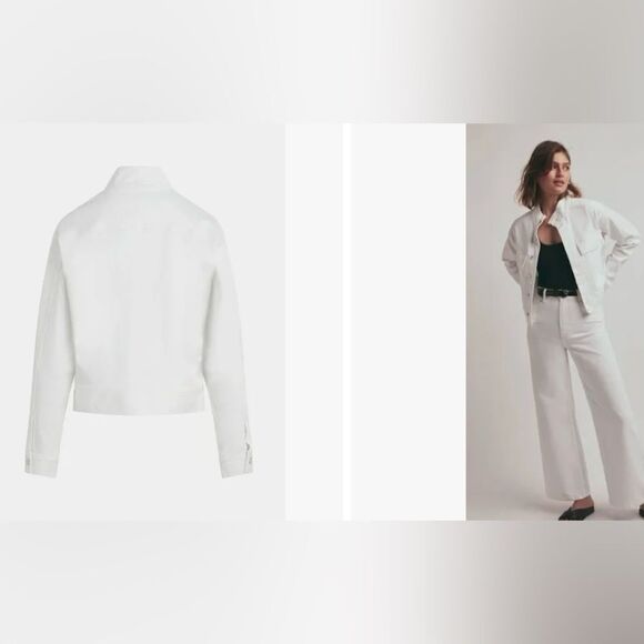 Favorite Daughter The Nikki Denim Jacket Large NWT $210 - Picture 5 of 7